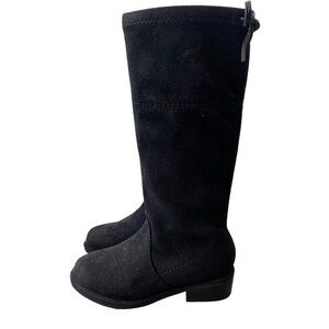 Stuart Weitzman Girls Lowland Bow Knee High Boot Black NWT